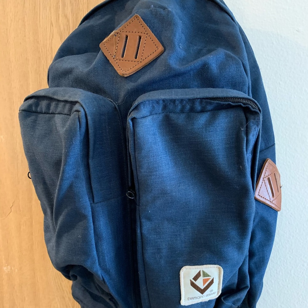 Vintage diamond brand hiking backpack